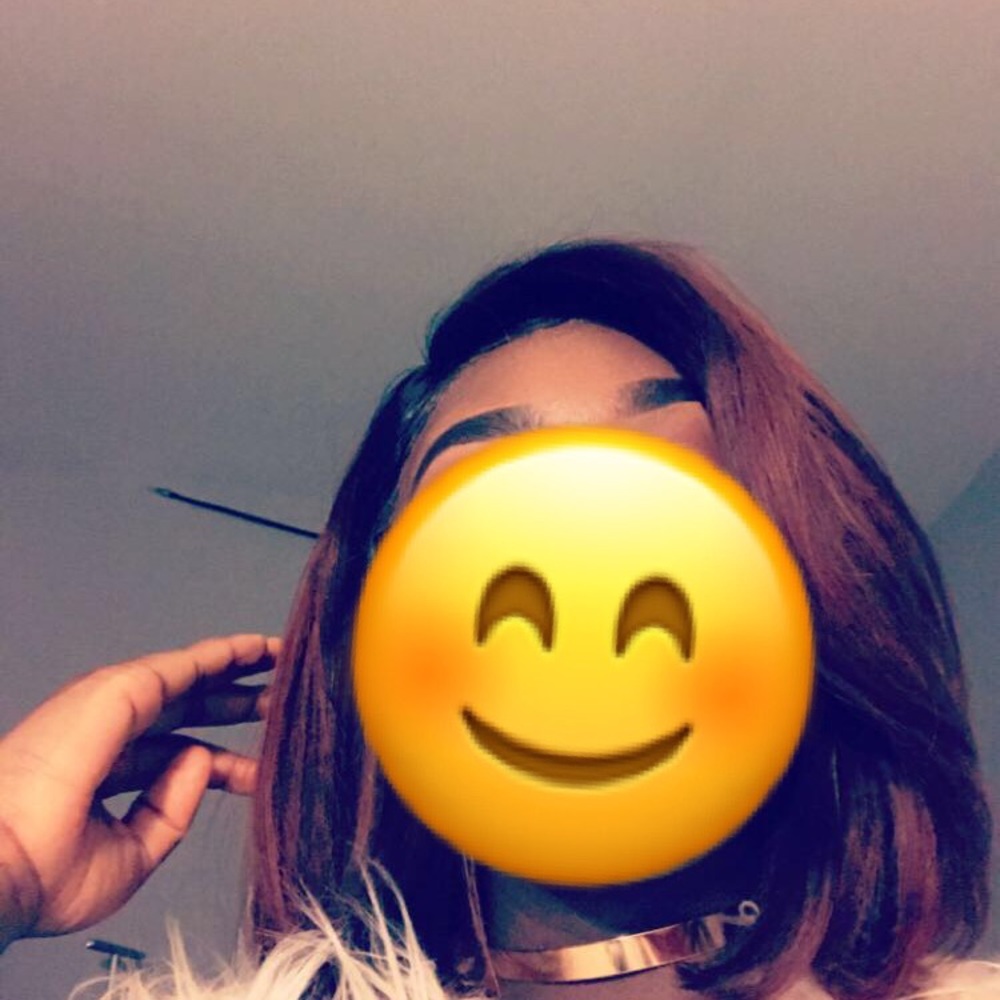 Lace front wig